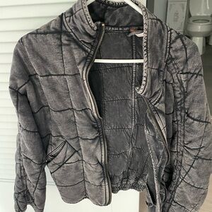 Free People Charcoal Hoodie
